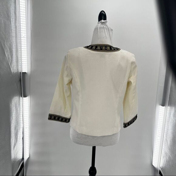 Silk land jacket / blazer - Picture 3 of 12